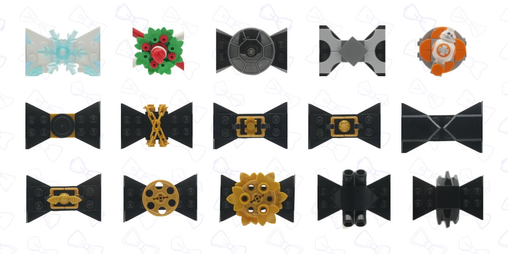 15 more custom types of bow tie knots in black, gold and other colors 15 more custom types of bow tie knots in black, gold and other colors