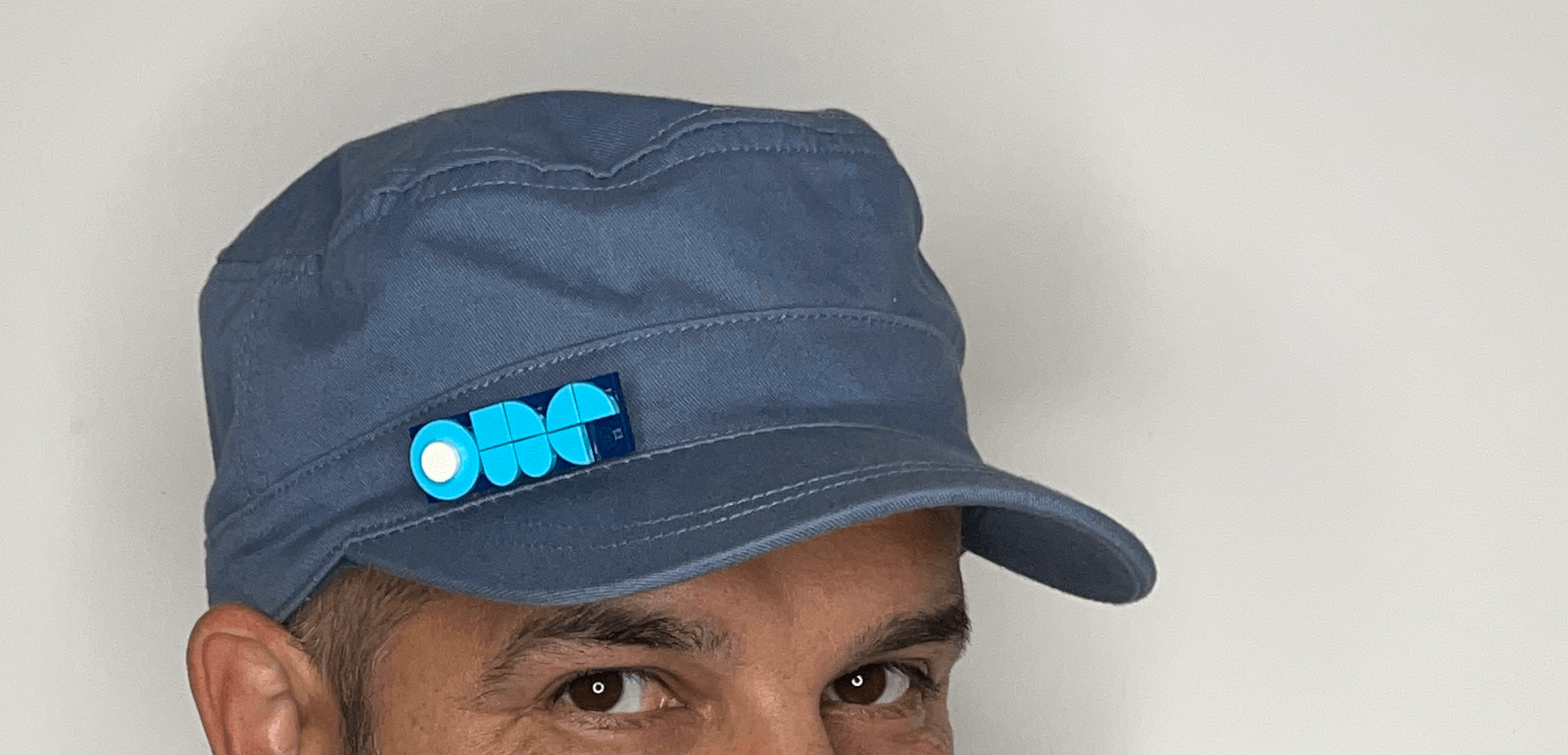 Wear Your Bricks Custom Logo Brooch From LEGO Bricks On Cap LEGO Fashion.png
