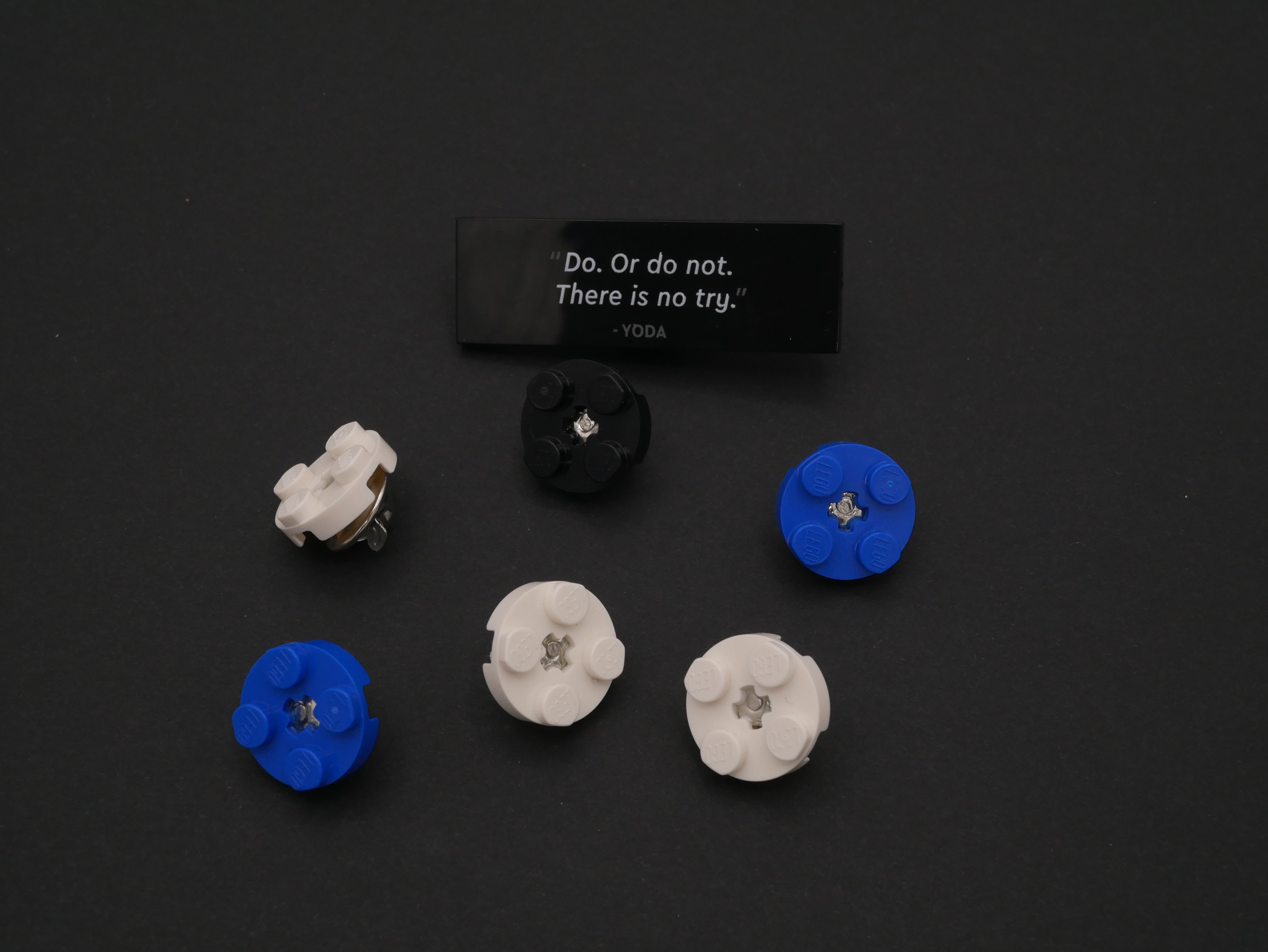Wear Your Bricks Pin Badge Quote Or Logo For Trade Fairs And For Wearing Your LEGO® Bricks LEGO Fashion